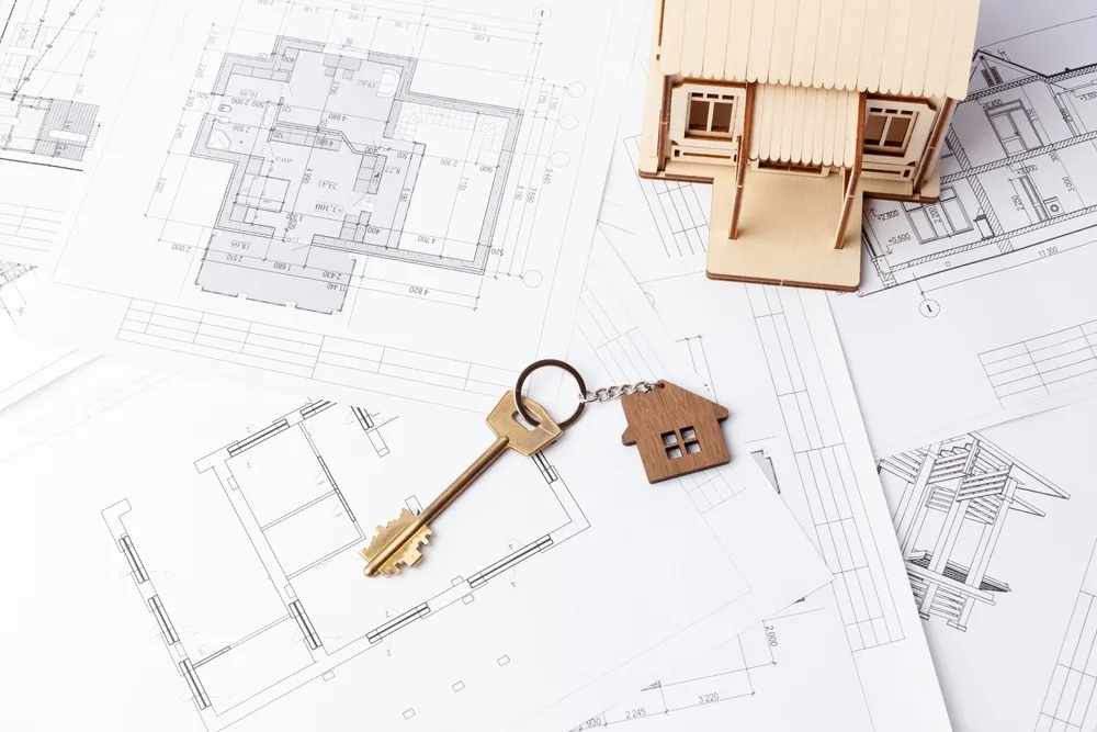 Private,House,Turnkey,,Building,Houses.,Copy,Space